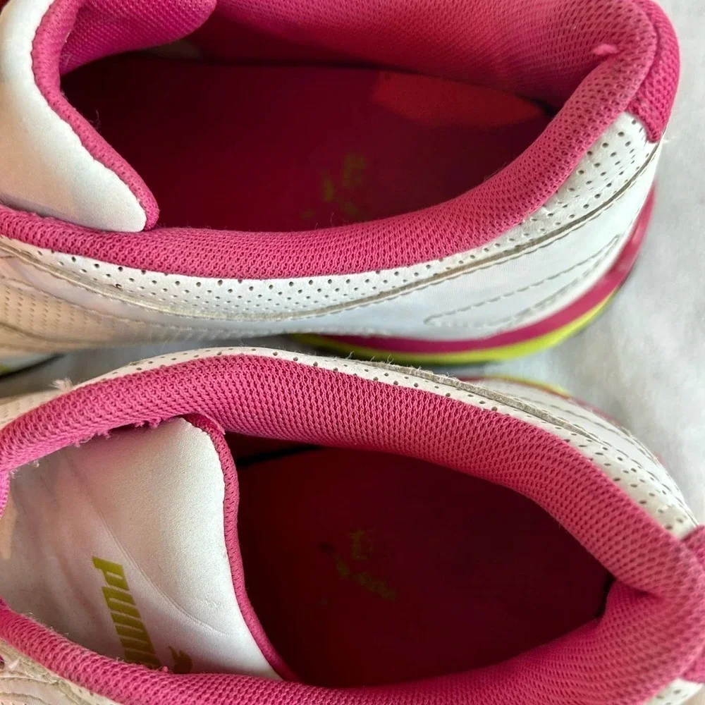 Vintage Puma Athletic lace up running sneakers Y2K Sporty lounge colorful 8​​ - Picture 11 of 11